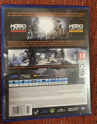 Metro Redux Double Pack (2033 + Last Light) PS4