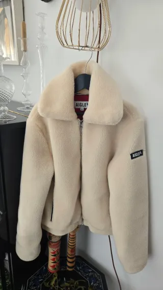 Abrigo Borrego Corto Aigle Blanco