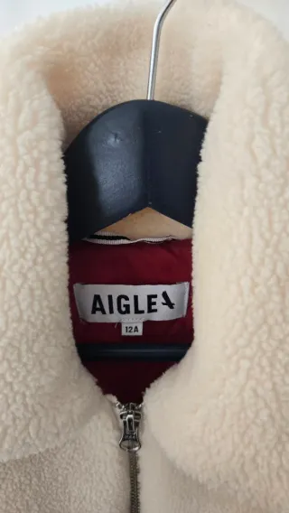 Abrigo Borrego Corto Aigle Blanco