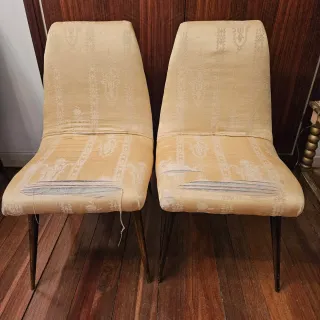 Sofá, butacas y sillas mid-century