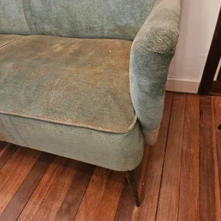 Sofá, butacas y sillas mid-century