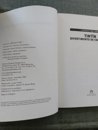 Tintín, Divertimento de escritores