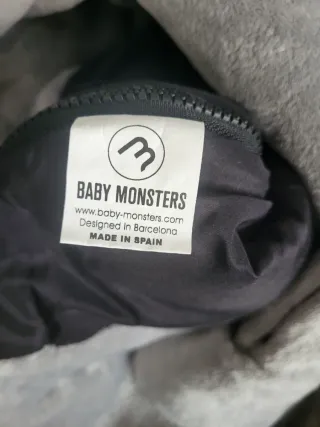 Saco para carro baby Monster