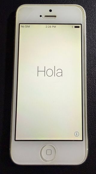 iPhone 5 Blanco