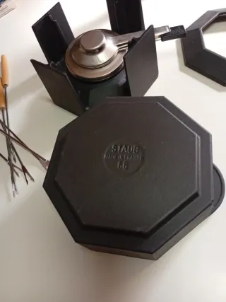 Set Fondue Hierro Carne Queso Nuevo