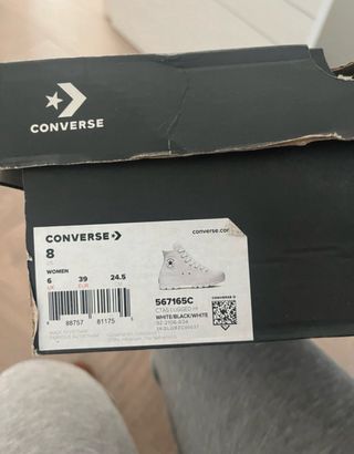 Zapatillas Converse Blancas Mujer Talla 38