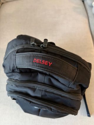 Mochila ejecutiva Delsey negra
