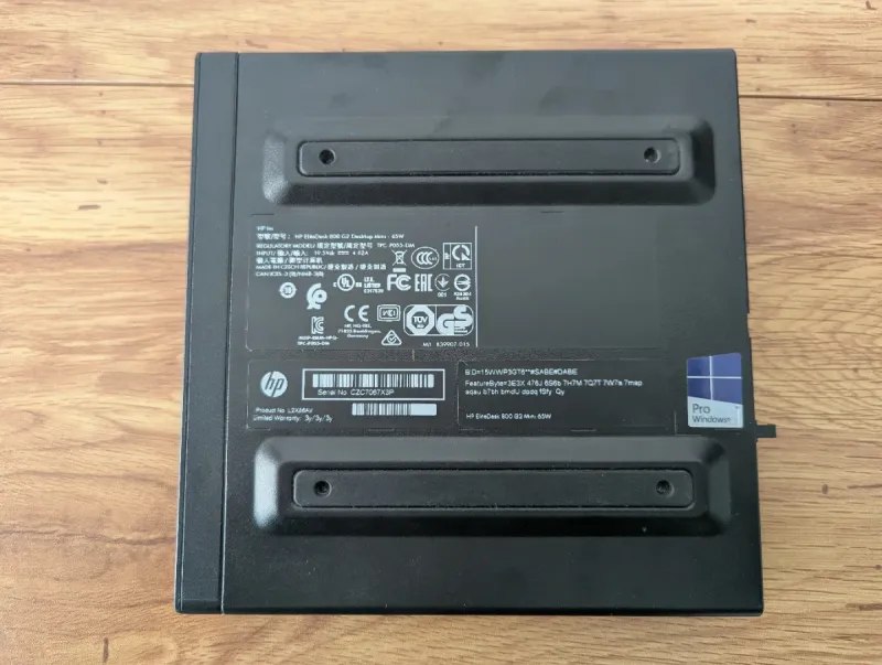 HP EliteDesk 800 G2 Mini PC afbeelding 5