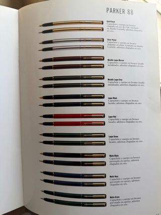 Plumas Parker 88 - Set di 15