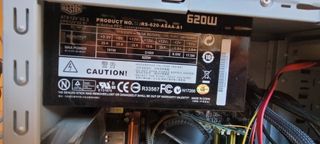 PC ASUS GT1030 1TB WiFi + teclado y ratón. Win 10