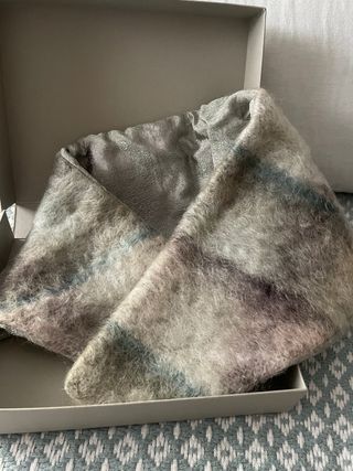 Cuello lana y seda multicolor