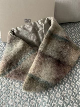 Cuello lana y seda multicolor