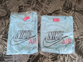 Camiseta Nike Air Hombre Azul y Roja