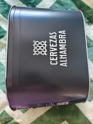 Cubitera Alhambra Metal gris oscuro y Multicolor