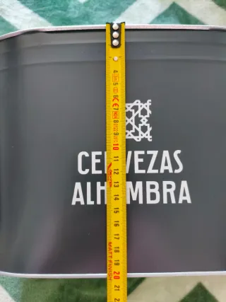 Cubitera Alhambra Metal gris oscuro y Multicolor