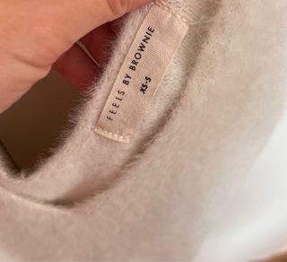 Top Brownie pelo blanco Talla XS-S