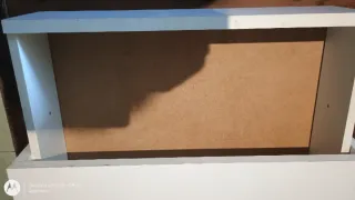 Cajonera blanca de madera