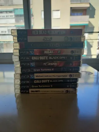 Lote Juegos PS3: Red Dead, Sims, Call of Duty