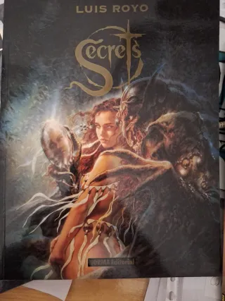 Libros ilustraciones Luís Royo.