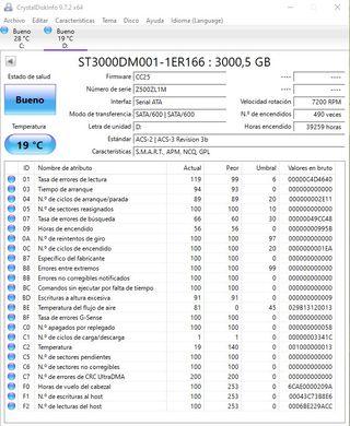 Disco Duro Seagate 3TB 7.200rpm