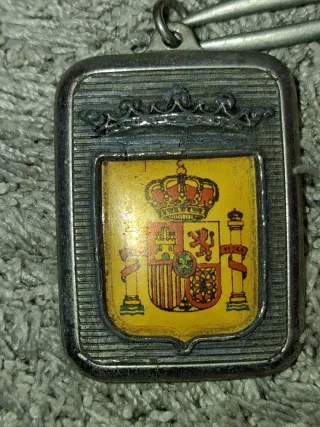Llavero de España con Moneda Juan Carlos I