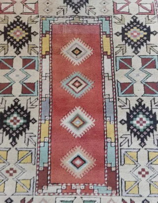 Tappeto vintage Kilim Turco Usato