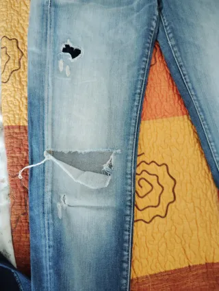 Lote 2 Pantalones vaqueros Salsa azules