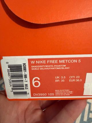 Nike Free Metcon 5 per CrossFit