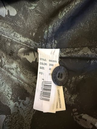 Chaqueta Torera Negra Desigual Talla 40