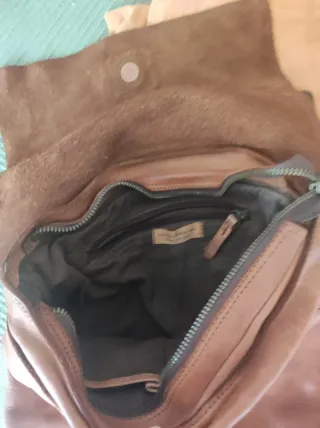 Mochila Biba Piel Marrón/Cuero + regalo de moneder