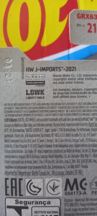 Hot Wheels LB-Silhouette Works GT Nissan 35GT-RR