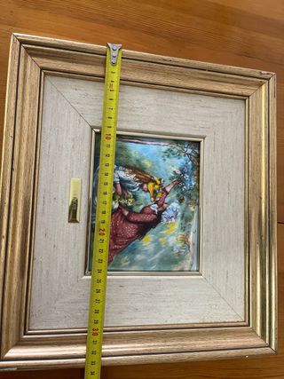 Quadro Renoir con cornice dorata