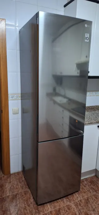 Nevera LG Acero Inoxidable