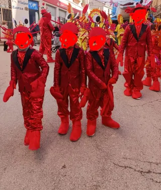 Costumi di Carnevale: cavallucci marini e granchi
