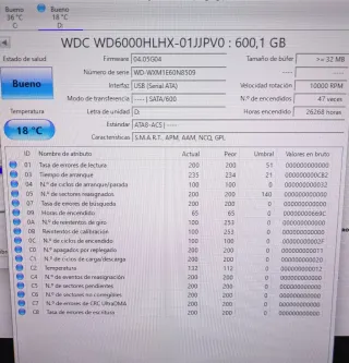 Disco Duro WD VelociRaptor 600GB 10000 RPM