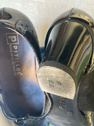Zapatos de salón Pitillos negros talla 41