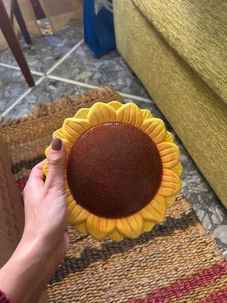 Decorazione girasole per termosifone