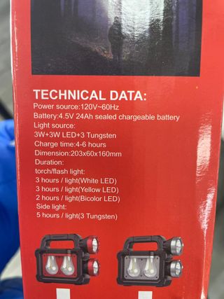 Lámpara Portátil Multifunción Hurry-bolt