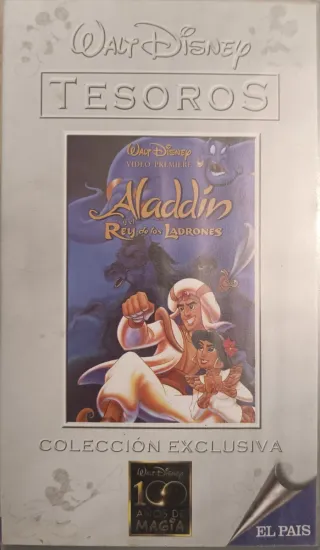 Aladdín y el Rey de los Ladrones VHS Disney