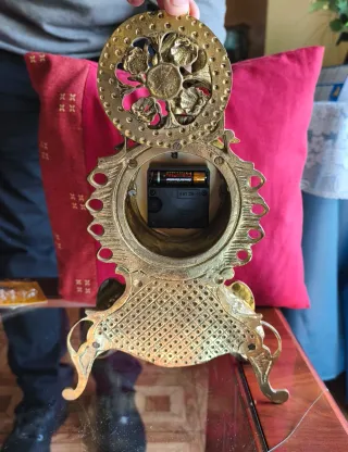 Reloj de sobremesa dorado antiguo (Salamanca)