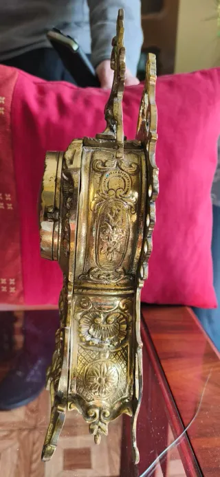 Reloj de sobremesa dorado antiguo (Salamanca)