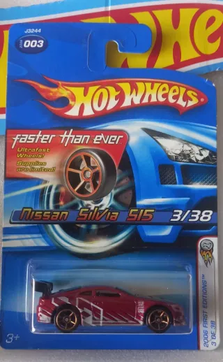 Hot Wheels Nissan Silvia S15 3/38