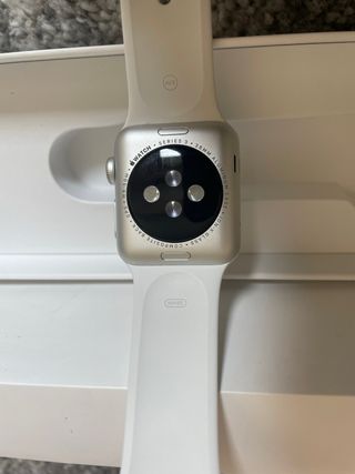 Apple Watch Serie 3 38mm Plata/Blanco