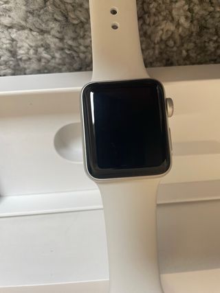 Apple Watch Serie 3 38mm Plata/Blanco