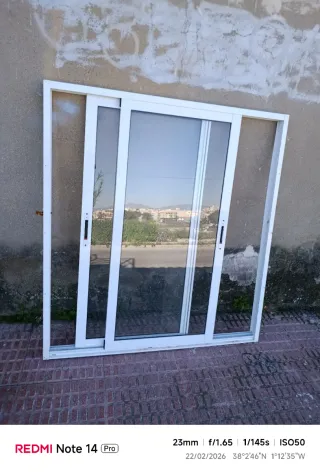 Ventana Aluminio 138x126x6cm