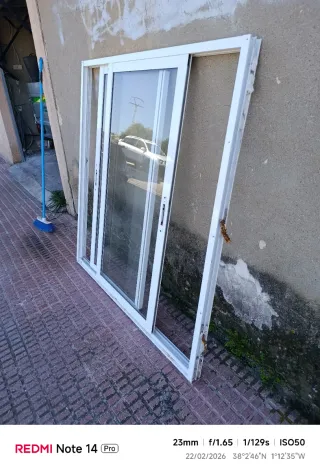 Ventana Aluminio 138x126x6cm