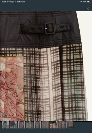 Falda midi Zara Edición Limitada