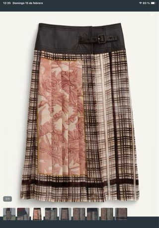 Falda midi Zara Edición Limitada