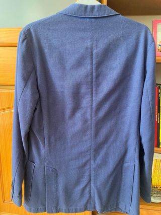 Americana Cortefiel Talla 48 Azul