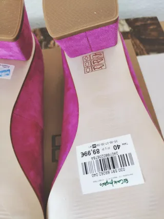 Zapatos marca Gloria Ortiz fucsia